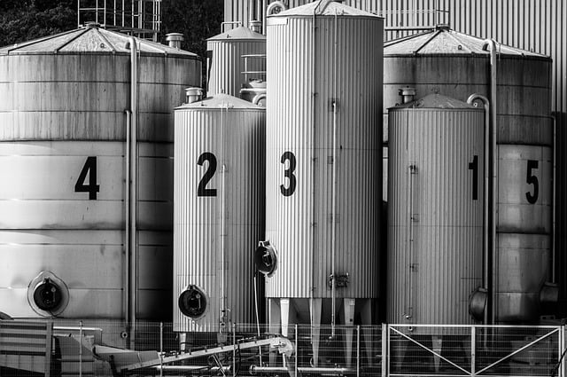 silos, warehouse, storage